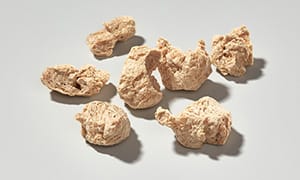 Bean textured protein coarse